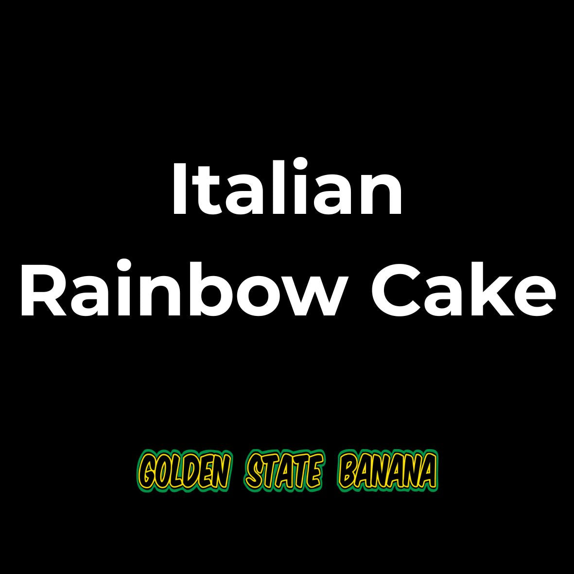 Italian Rainbow Cake